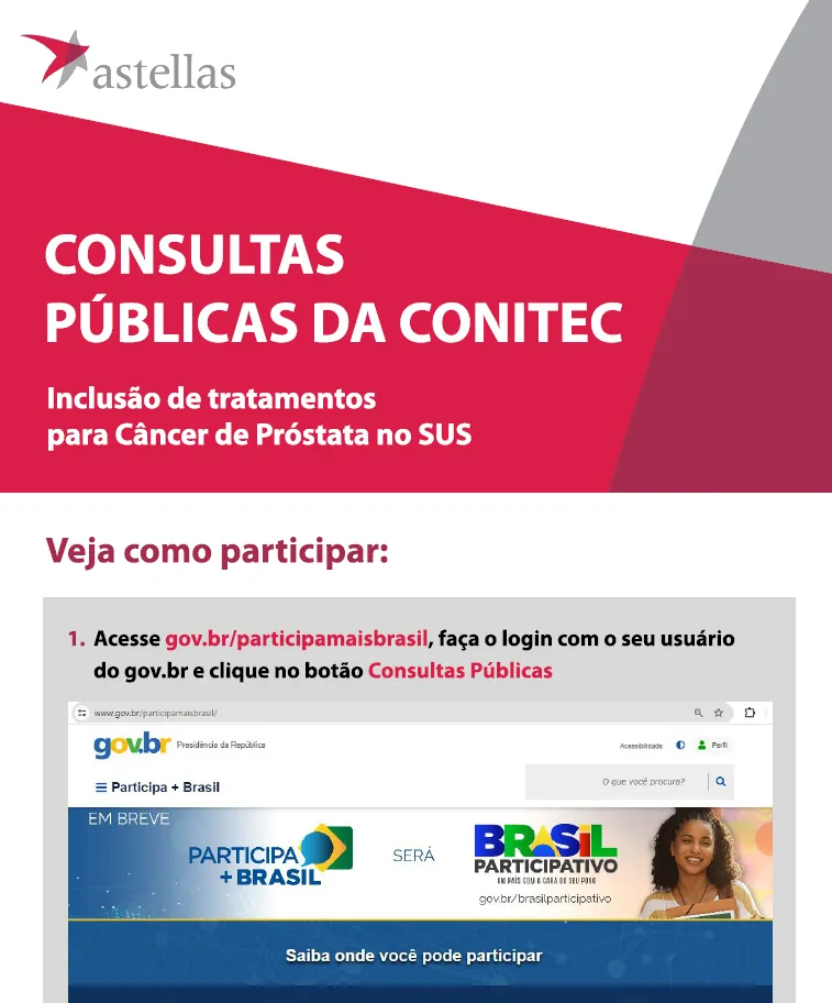 Campanha Consultas Públicas CONITEC para enzalutamida (Xtandi), imagem 3