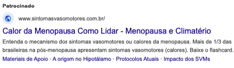 Campanha de Disease State Education para fezolinetanto (Veoza), imagem 4